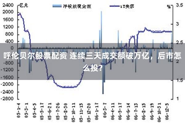 呼伦贝尔股票配资 连续三天成交额破万亿，后市怎么投？