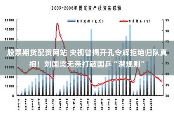 股票期货配资网站 央视曾揭开孔令辉拒绝归队真相！刘国梁无奈打破国乒“潜规则”